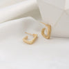 Fashion Geometric Metal Creative Trend Alloy Stud Earrings Wholesale