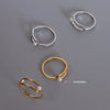 Wholesale Jewelry Fashion Geometric 304 Stainless Steel Artificial Pearls 18K Gold Plated Plating