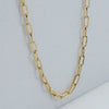 Fashion Geometric Stainless Steel Necklace Gold Plated Stainless Steel Necklaces