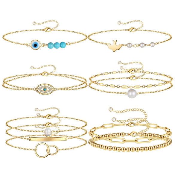 Fashion Geometric Stainless Steel Plating Bracelets 1 Piece