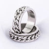 Fashion Geometric Stainless Steel Plating Rings 1 Piece