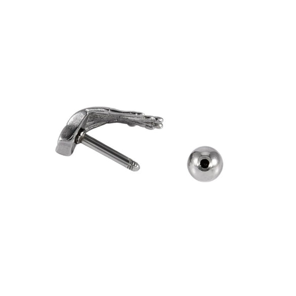 Fashion Geometric Stainless Steel Polish Earrings