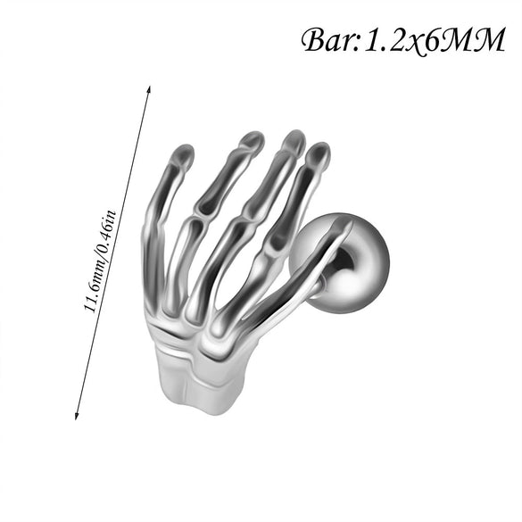 Fashion Geometric Stainless Steel Polish Earrings