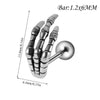 Fashion Geometric Stainless Steel Polish Earrings