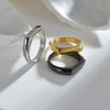 Fashion Geometric 304 Stainless Steel Plating Gold Plated Women'S Rings