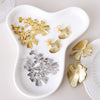 Fashion Ginkgo Leaf Pendant Earrings For Women Stainless Steel Electroplated Jewelry