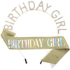Fashion Girl Headband Shoulder Strap Suit Metal Semimanual Semimechanical