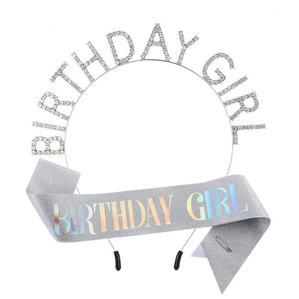 Fashion Girl Headband Shoulder Strap Suit Metal Semimanual Semimechanical