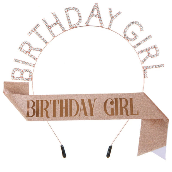 Fashion Girl Headband Shoulder Strap Suit Metal Semimanual Semimechanical