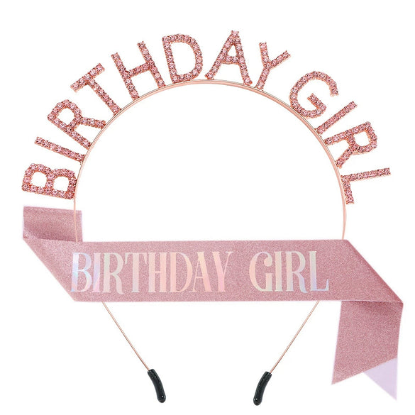 Fashion Girl Headband Shoulder Strap Suit Metal Semimanual Semimechanical
