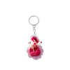 Fashion Girl Keychain Acrylic 2D Flat Modern Art Design