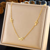 Fashion Glossy Goldplated Stainless Steel Snake Accessories Pendant Chain Necklace Earrings Set