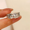 Fashion Half Face Ring Alloy Retro Cartoon Characters Electroplating Unisex Open Ring