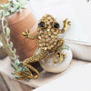 Fashion Animal Alloy Plating Artificial Gemstones Unisex Brooches