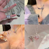 Fashion Heart Shape Alloy Pearl Plating Inlay Artificial Gemstones Women's Pendant Necklace 1 Piece