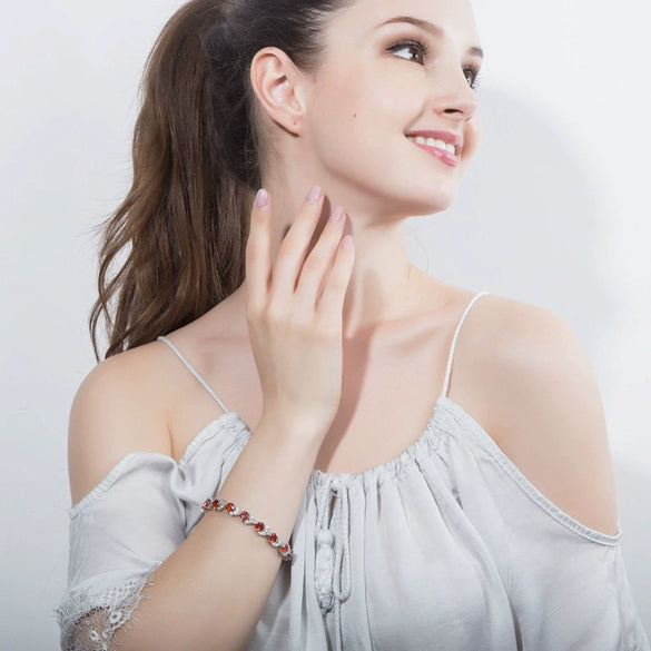 Fashion Highend Atmosphere Color With Diamond White Crystal Aaa Zircon Bracelet Women's Hand Jewelry Wholesale