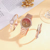 Fashion Highend Women's Alloy And Stainless Steel Waterproof Chain Watch With Round Dial
