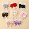 Fashion Imitation Pearl Fabric Rose Handmade Women's Earrings