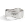 Fashion Ins Metal Irregular Knocking Pattern Electroplated Bracelet