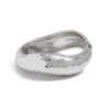 Fashion Ins Metal Irregular Knocking Pattern Electroplated Bracelet