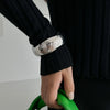 Fashion Ins Style Metallic Water Drops Open Bracelet For Women With Electroplating