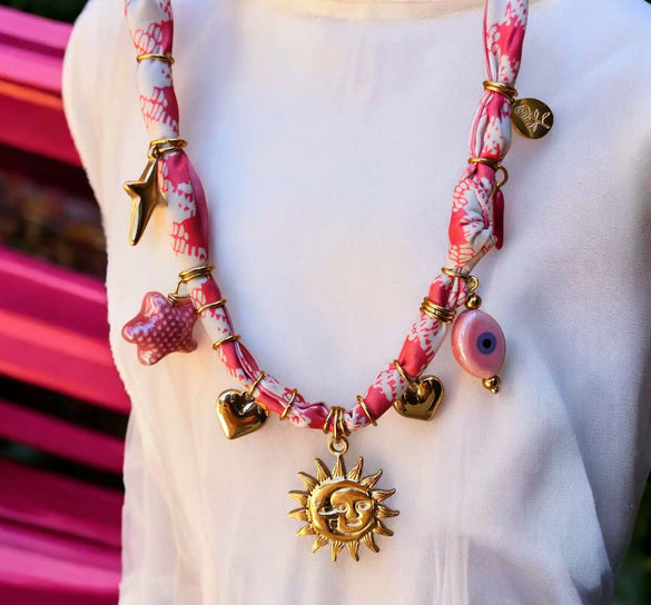 Fashion Ins Style Stainless Steel And Shell Fruitshaped Electroplated Necklace Pendant Jewelry For Women