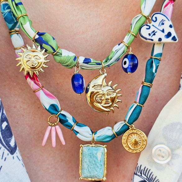 Fashion Ins Style Stainless Steel And Shell Fruitshaped Electroplated Necklace Pendant Jewelry For Women