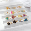 Fashion Irregular Crystal Rings 1 Piece