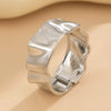 Fashion Irregular Liquid Metal Pleated Bracelet Electroplating Highend