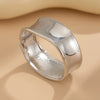 Fashion Irregular Liquid Metal Pleated Bracelet Electroplating Highend