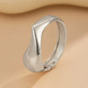 Fashion Irregular Liquid Metal Pleated Bracelet Electroplating Highend