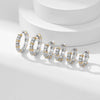Fashion Jewelry Copper Electroplated With Geometric Pattern Ear Buckle