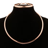 Fashion Jewelry Set Stainless Steel Rhombus Polishing For Ladies