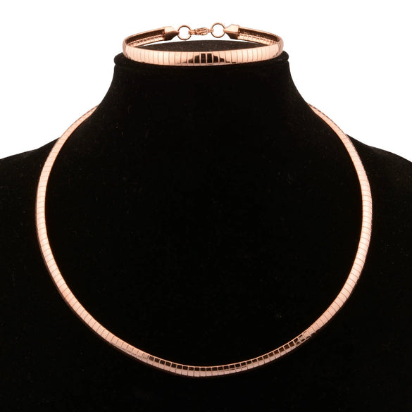 Fashion Jewelry Set Stainless Steel Rhombus Polishing For Ladies
