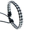 Fashion Jewelry Simple Pull Adjustment Men's And Women's Leather Bracelet Woven Student Hand Rope