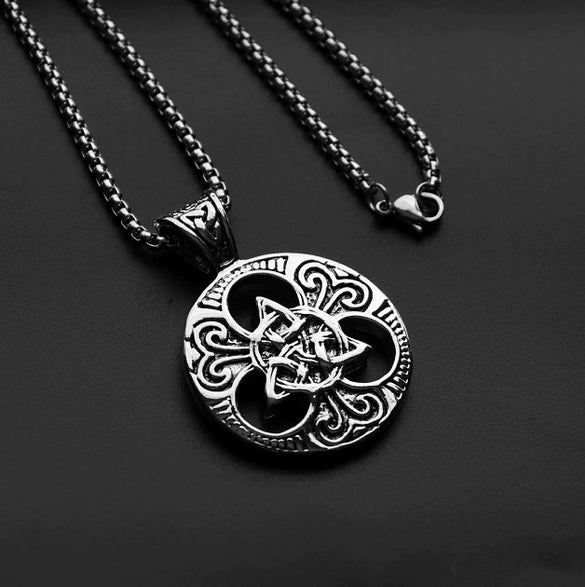 Fashion Jewelry Unisex Animal Zodiac Pendant Necklace With Electroplating Design Light Luxury Ethnic Style Made Of Stainless Steel Alloy And String Of Pearls