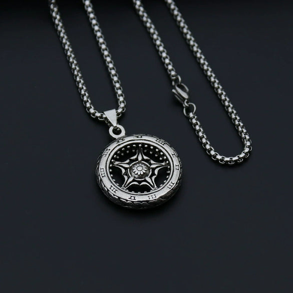 Fashion Jewelry Unisex Animal Zodiac Pendant Necklace With Electroplating Design Light Luxury Ethnic Style Made Of Stainless Steel Alloy And String Of Pearls