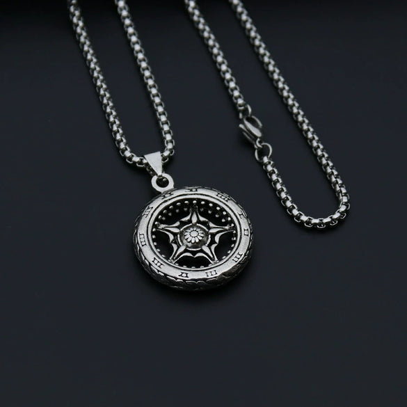 Fashion Jewelry Unisex Animal Zodiac Pendant Necklace With Electroplating Design Light Luxury Ethnic Style Made Of Stainless Steel Alloy And String Of Pearls