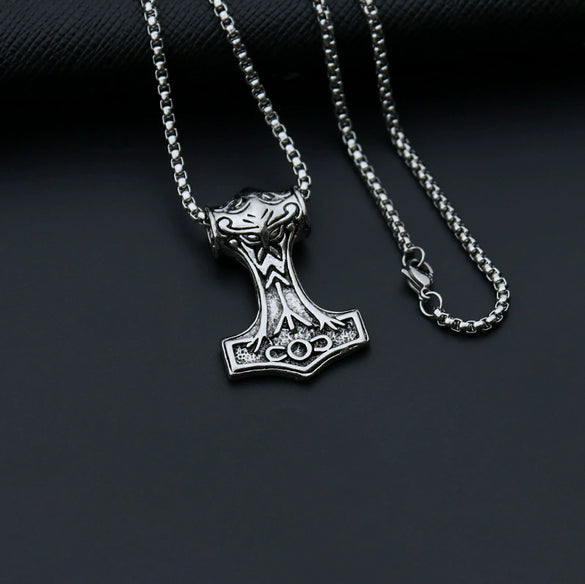 Fashion Jewelry Unisex Animal Zodiac Pendant Necklace With Electroplating Design Light Luxury Ethnic Style Made Of Stainless Steel Alloy And String Of Pearls