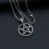 Fashion Jewelry Unisex Animal Zodiac Pendant Necklace With Electroplating Design Light Luxury Ethnic Style Made Of Stainless Steel Alloy And String Of Pearls