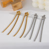 Fashion Knot Tassel Earrings With Snake Chain And Long Tassel Light Luxury Women's Stainless Steel Jewelry Geometric Shape Pvd Furnace Vacuum Real Gold Plated