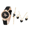 Fashion Ladies Alloy Belt Watch With Round Dial