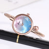 Fashion Ladies Alloy Bracelet Watch With Round Dial