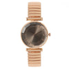 Fashion Ladies Watch Metal Elastic Band Alloy Case Quartz