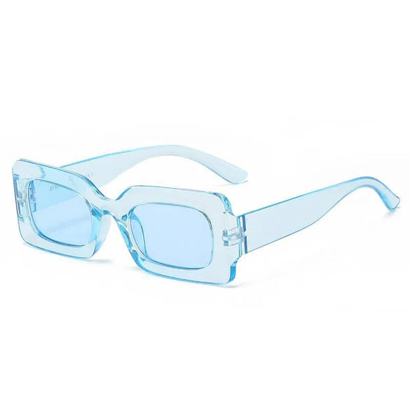 Fashion Leopard Ac Square Full Frame Women'S Sunglasses