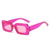Fashion Leopard Ac Square Full Frame Women'S Sunglasses