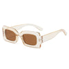 Fashion Leopard Ac Square Full Frame Women'S Sunglasses