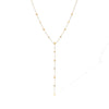 Fashion Light Luxury Stainless Steel Geometric Star Tassel Necklace 18K Gold Plated
