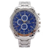 Fashion Men's Metal Watch With Mineral Strengthened Glass Mirror And Round Dial