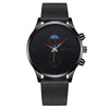 Fashion Men's Watch Alloy Case Stainless Steel Belt Round Dial Quartz Watch